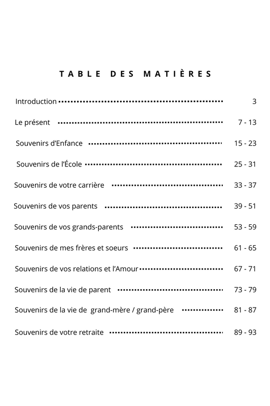 Raconte-moi ton histoire