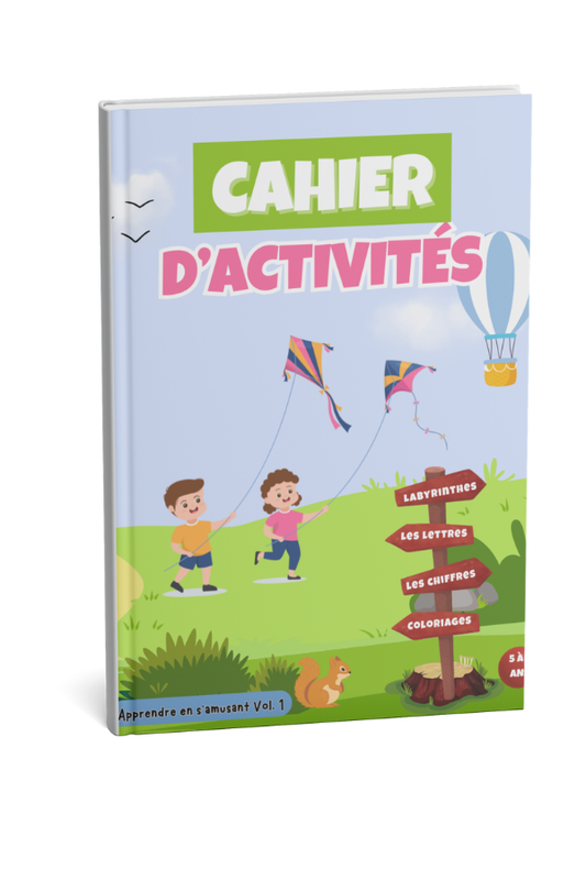 Cahier d’activités éducatif pour enfants de 5 à 7 ans