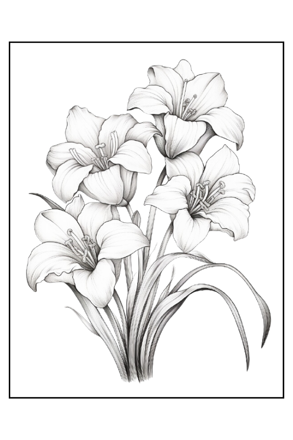 Bursts of flowers